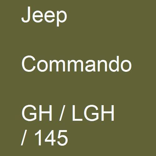 Jeep, Commando, GH / LGH / 145.